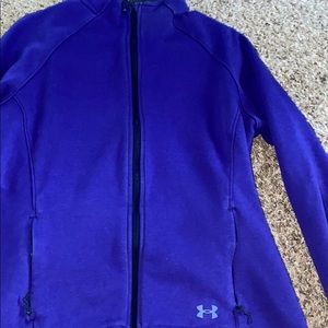 under armour zip up coat